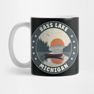 Bass Lake Michigan Sunset Mug